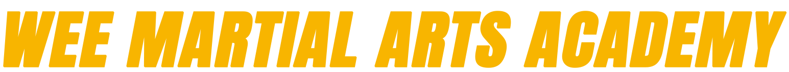WEE MARTIAL ARTS ACADEMY